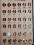 DANSCO 7102 Lincoln Memorial Cents 1959-2020 Album BU - COMPLETE except for 1970-S Small date