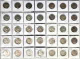 Full Set of Franklin Silver Half Dollars 1948-1963 (36 coins)