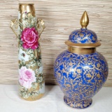 2 Pcs. Antique Porcelain