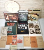 Collection Hardcover WWII, Arms, & Machine Gun Pamphlets