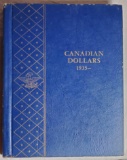 Partial Album of 10 Canadian Silver Dollars