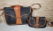 Dooney and Bourke Black Leather Crossbody Bag with Matching Tablet Case