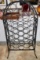Arched Top Counter Hight Wrought Iron Wine Rack