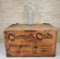 Clicquot Club (Klee-Ko) Wooden Crate & One Bottle