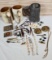 Men's Lot of Jewelry, Pocket Knives, Mugs, Etc.