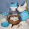 Easter Glass Hens on Nests, Opaline Eggs in Basket and More