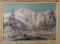 Laszlo Neogrady 1896-1962 Oil On Canvas Winter Mountain Landscape