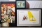 Looney Tunes Mel Blanc Speechless Lithograph, 3-D Sign (nOT WORKING)  and LE Pin Set