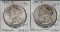 2 Morgan Silver Dollars - NM/MS/UNC - 1902-O and 1904-O