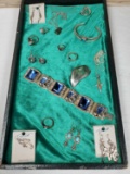 Sterling Silver Jewelry Lot with Vintage Taxco