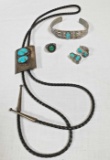 Lot Of Sterling Silver Native American Jewelry