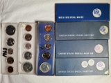 7 US Mint UNC, Proof and Special Mint Sets