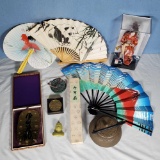 Tray Lot of Asian and Related Collectibles