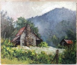 Roy Nichols Scenic Oil Painting