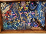 Tray Lot of Vintage & Antique Jewelry