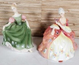 2 Royal Doulton Lady Figurines