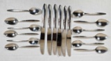 18 Pieces Easterling Sterling Silver Flatware 