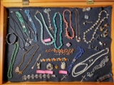 Case of Vintage Jewelry & Rosaries