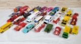 Collection of Vintage Matchbox, Hotwheels, Corgi, & Lesney Toy Cars