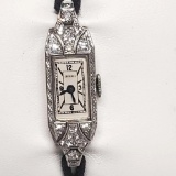 C. Bucherer Platinum & Diamonds Ladies Wrist Watch