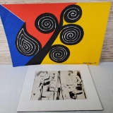 Alexander Calder & Pablo Picasso Lithographs