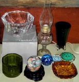 Orrefors, Tiffin and other Art Glass and Crystal