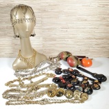 Collection of Vintage Belly Dancer & Other Jewelry