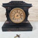 Ansonia 1882 Iron Mantle Clock