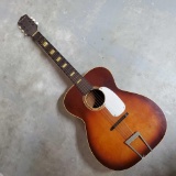 1960s Silvertone Starburst Parlor Guitar S64 3/4