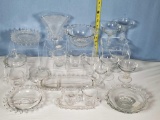 20+ Pcs Heisey Lariat Glassware