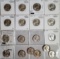 18 BU Silver Washington Quarters from 1944-1964