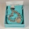 Gently Used Tiffany & Co. Sterling Silver Heart Tag Charm Bracelet