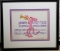 Pink Panther and Mancini Music Animarion Cel signed by Fritz Freleng