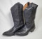 Men's Black Leather Ariat Western Boot