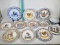 11 Pcs. Hand Painted Henriot Quimper French Faience Plates & Bowls