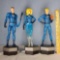 Marvel Fantastic Four 2012 3 Pc LE Set of Desk Sculptuters Mike Cusanelli/ Bowen #453 of 500