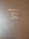 Dansco Washington Quarters Album, Complete Silver plus Misc Clad