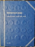 Roosevelt Dimes Starting 1946 Album, Complete from 1946-1970 except proof onlys 1964-1970