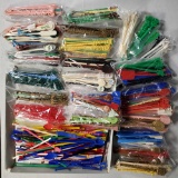 collection fo 100s of vintage Hotel Bar, Attraction and Other Novelty Swizzle Sticks