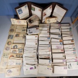 2 Flats FULL of US & Canada First Day Covers and Cachets,1970s and 1950s