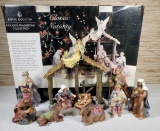 Royal Doulton Holiday Traditions Nativity Set in Orig. Box