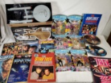 Star Trek Lot of Action Figures, Models, Magazines and More