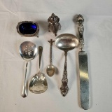 Lot Of Sterling Silver Tablewares