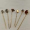 Lot Of 14k & 10K Yellow Gold Stick Pins