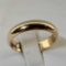 14K Yellow Gold Craftsmith Wedding Band/ Circle Of Life Ring