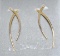 14k Gold Pierced Earrings