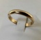 14K Yellow Gold Wedding Band/ Circle Of Life Ring