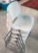 Set Of 4 Ikea Snelle Stacking Chairs