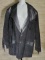 Black Leather Fringe Jacket by Cripple Creek