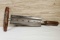 D. Tonlinson Currier's Knife Patented July 6, 1820. Replaceable Blades Model